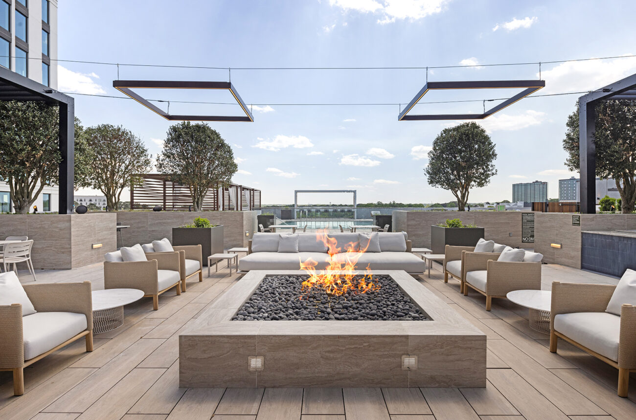 Maeve rooftop lounge