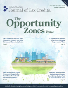 Novogradac Journal of Tax Credits - March 2025