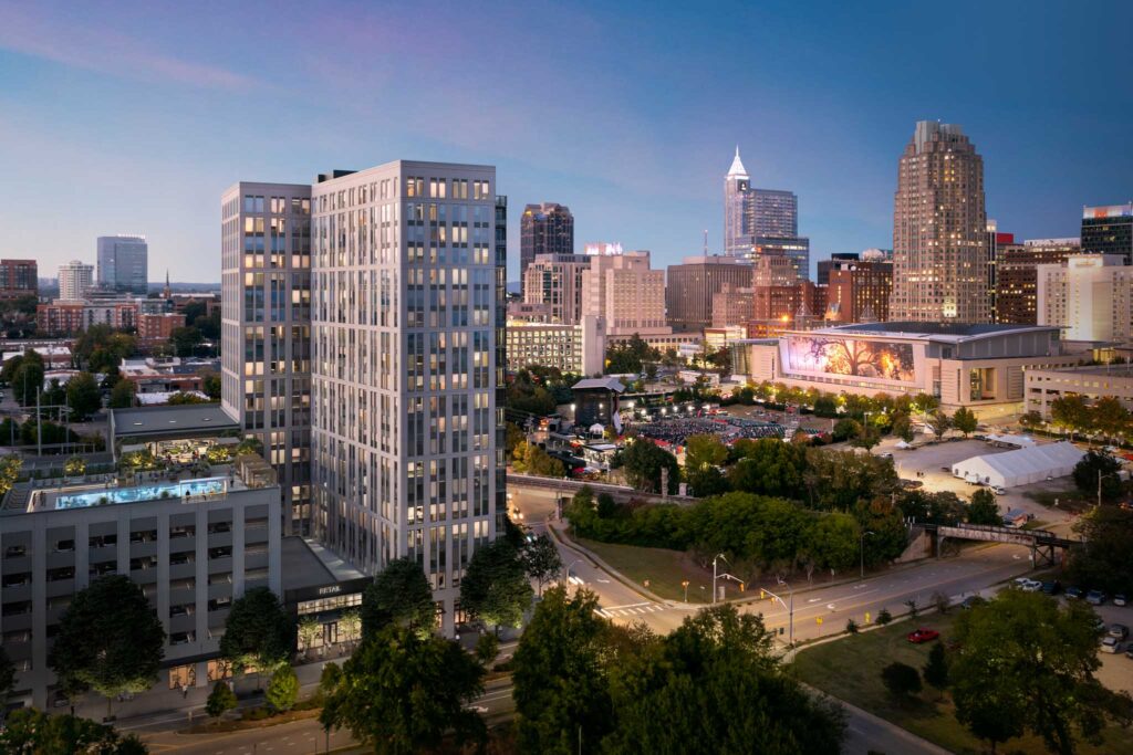 Aerial view of Opportunity Zone VI