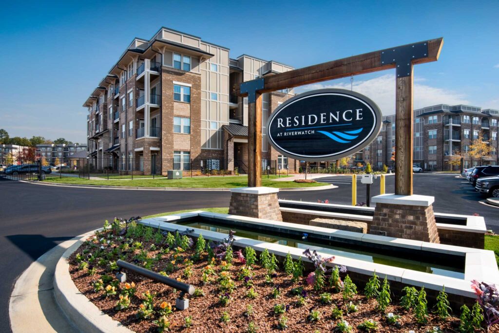 Street view of Residence at Riverwatch