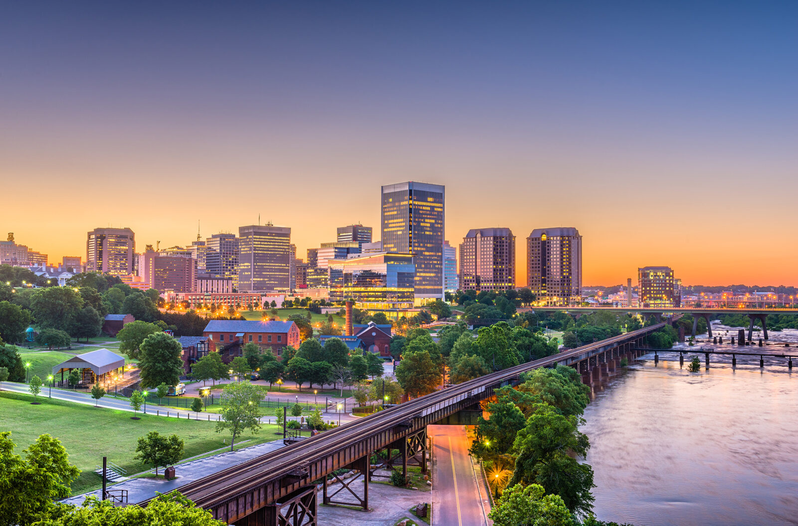 Richmond skyline