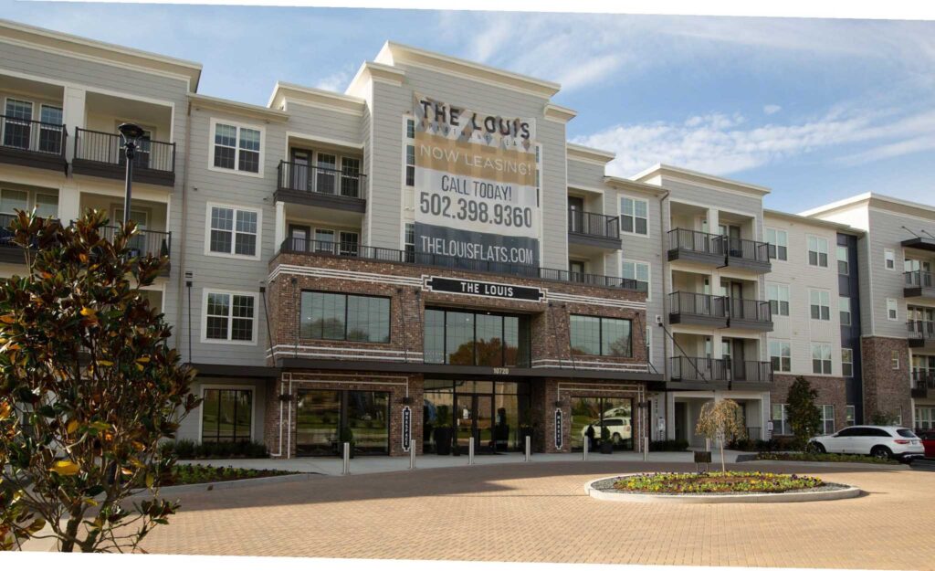 Street view of the Louis Apartment Flats