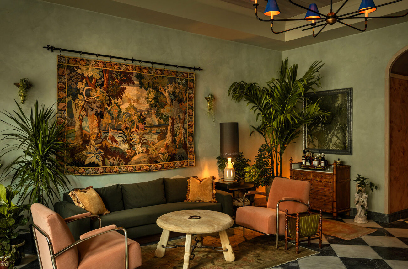 The Nickel Hotel interior